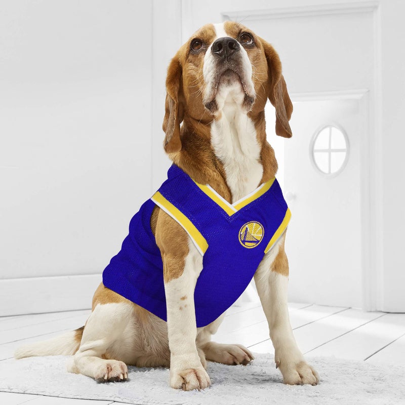 Pets First NBA GOLDEN STATE WARRIORS DOG Jersey, Small - Tank Top Basketball Pet Jersey - Image 4